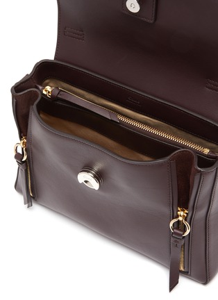 Detail View - Click To Enlarge - CHLOÉ - "Faye Day' colourblock mini leather shoulder bag