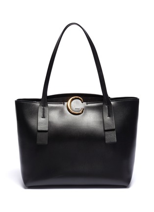 Main View - Click To Enlarge - CHLOÉ - 'Chloé C' medium leather tote