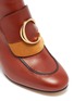 Detail View - Click To Enlarge - CHLOÉ - 'Chloé C' suede panel leather ankle boots