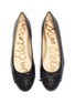 Detail View - Click To Enlarge - SAM EDELMAN - 'Mirna' stud toe leather ballet flats