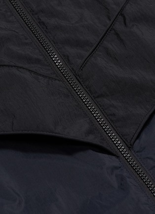  - JUUN.J - Colourblock hooded track coat