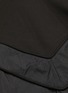  - JUUN.J - Contrast nylon panelled hoodie