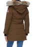 Back View - Click To Enlarge - CANADA GOOSE - 'Shelburne' coyote fur hooded down puffer parka – Fusion Fit