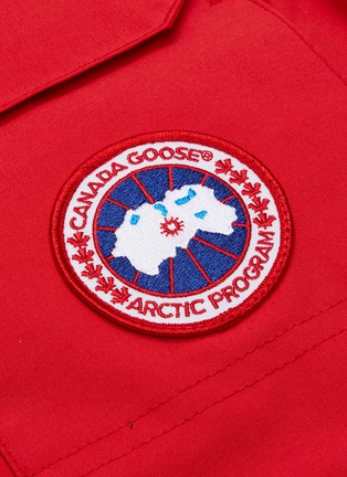  - CANADA GOOSE - 'Expedition' fur trimmed hood pocket parka