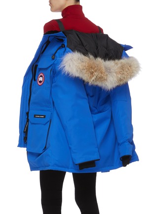 Detail View - Click To Enlarge - CANADA GOOSE - 'Expedition' detachable coyote fur hooded down parka