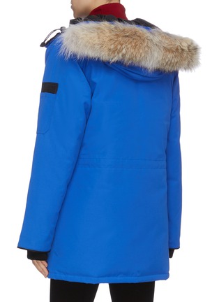 Back View - Click To Enlarge - CANADA GOOSE - 'Expedition' detachable coyote fur hooded down parka