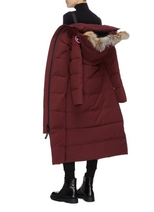 Detail View - Click To Enlarge - CANADA GOOSE - 'Mystique' coyote fur hooded down puffer coat - fusion fit