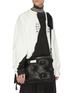 Front View - Click To Enlarge - MAISON MARGIELA - 'Glam Slam' leather pillow bag