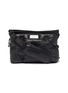 Main View - Click To Enlarge - MAISON MARGIELA - 'Glam Slam' leather pillow bag