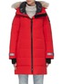 Main View - Click To Enlarge - CANADA GOOSE - 'Kenton' coyote fur hooded down puffer parka