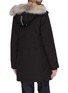 Back View - Click To Enlarge - CANADA GOOSE - 'Rosemont' fur hood puffed parka
