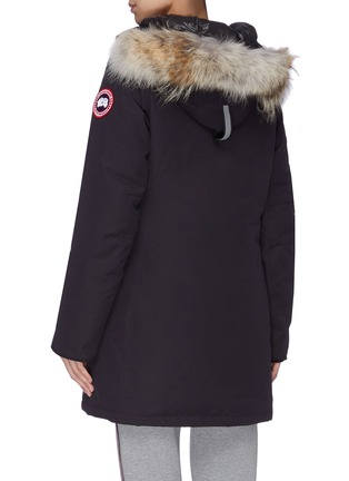Back View - Click To Enlarge - CANADA GOOSE - 'Rosemont' fur hood puffed parka