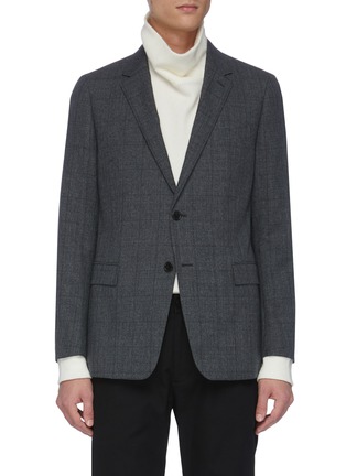 Main View - Click To Enlarge - THEORY - 'Chambers' check plaid blazer
