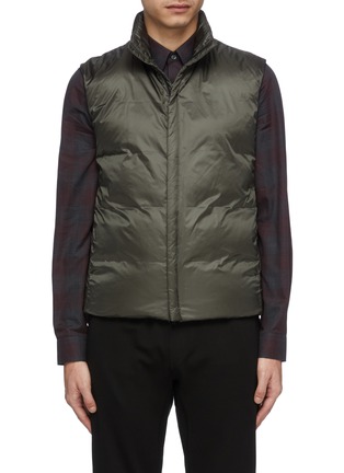 Main View - Click To Enlarge - THEORY - Ripstop puffer vest