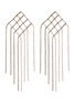 Main View - Click To Enlarge - ROSANTICA - 'Oasis' glass crystal lattice fringe drop earrings