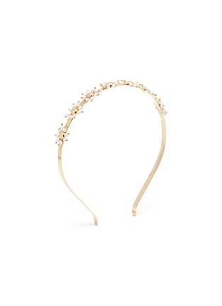 Figure View - Click To Enlarge - ROSANTICA - 'Daisy' faux pearl headband