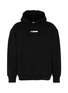 Main View - Click To Enlarge - VETEMENTS - Inverted logo print washing label hoodie