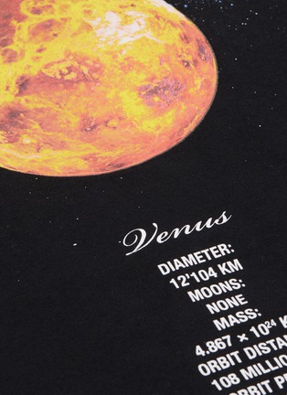  - VETEMENTS - Planet logo graphic print T-shirt