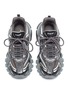 Detail View - Click To Enlarge - BALENCIAGA - 'Track.2' caged patchwork sneakers