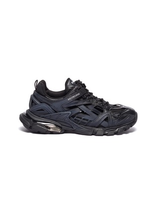 Main View - Click To Enlarge - BALENCIAGA - 'Track.2' caged patchwork sneakers