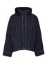 Main View - Click To Enlarge - JACQUEMUS - Contrast stitch hooded oversized jacket