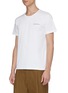Front View - Click To Enlarge - JACQUEMUS - 'Le T-Shirt brodé' logo embroidered T-shirt