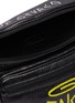 Detail View - Click To Enlarge - BALENCIAGA - 'Explorer Graffiti' print leather bum bag
