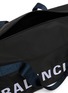 Detail View - Click To Enlarge - BALENCIAGA - 'Wheel' logo print gym bag