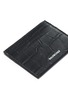 Detail View - Click To Enlarge - BALENCIAGA - Logo print croc embossed leather card holder