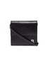 Main View - Click To Enlarge - BALENCIAGA - Logo plaque leather wallet on strap