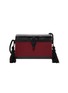 Main View - Click To Enlarge - HUNTING SEASON - 'The Square Trunk' lizardskin leather panelled tassel bag