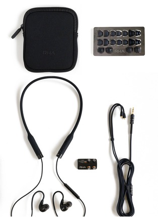 Detail View - Click To Enlarge - RHA - T20 wireless earphones – Black