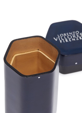 Detail View - Click To Enlarge - LORENZO VILLORESI - Perfume leather case – 100ml