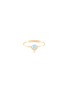 Main View - Click To Enlarge - WWAKE - 'Nestled' diamond opal 14k yellow gold ring