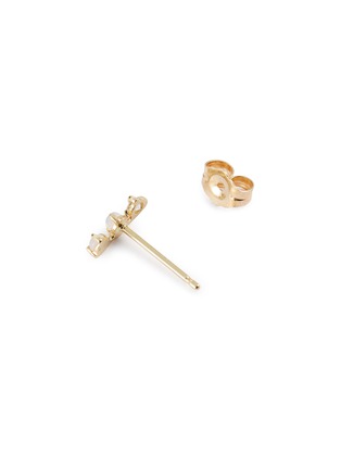 アクセサリー Wwake Three-Step Opal Stud Earring Wwake Three-Step Opal Stud Earring Opal Large Two-Step Chain