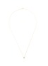 Main View - Click To Enlarge - WWAKE - 'Posy' diamond opal 14k yellow gold pendant necklace