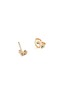 Detail View - Click To Enlarge - WWAKE - 'Freckle' diamond 10k yellow gold single stud earring