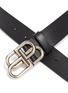 Detail View - Click To Enlarge - BALENCIAGA - BB logo buckle leather belt