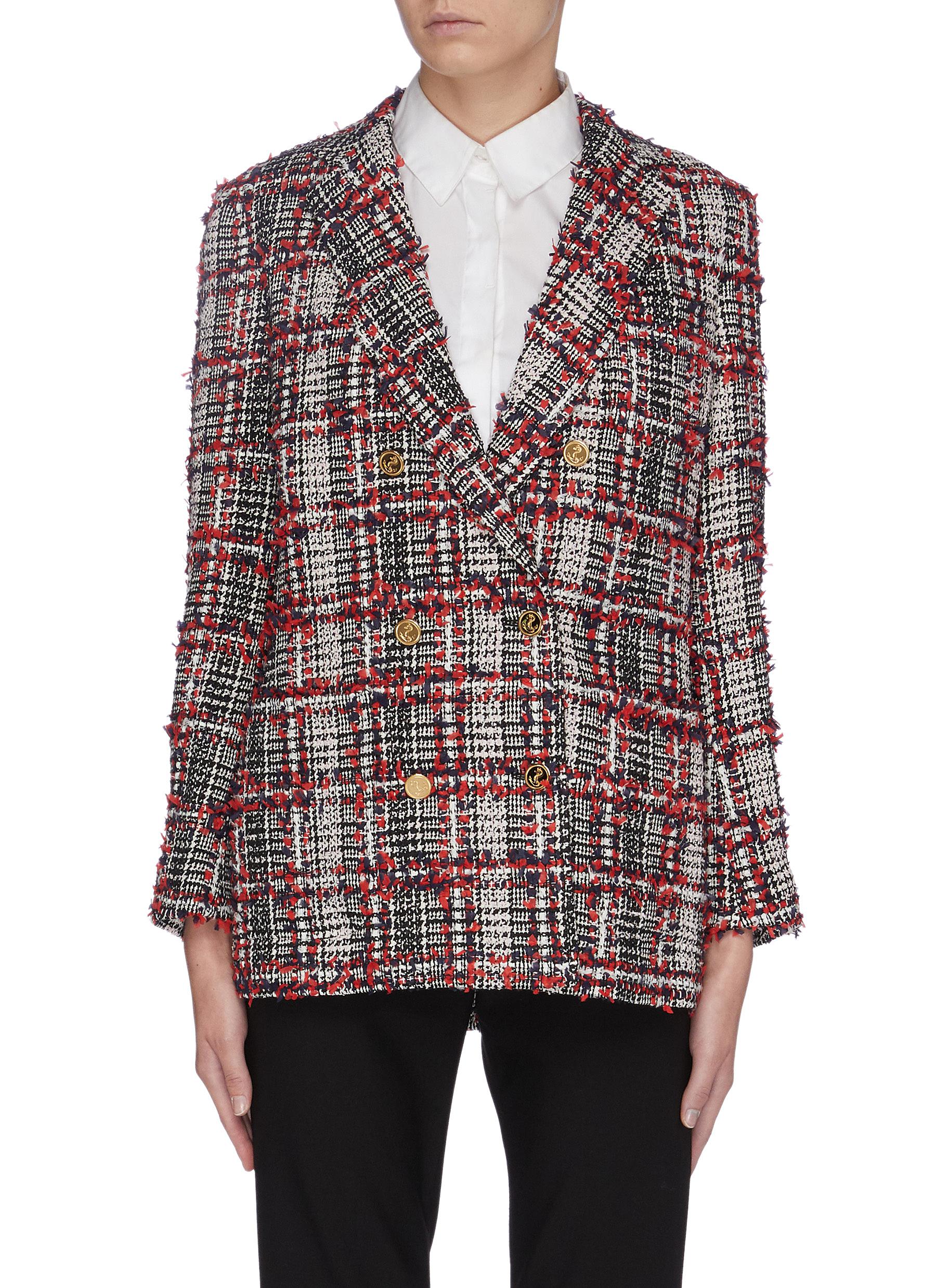 Cotton-blend tweed jacket by Etro | Coshio Online Shop