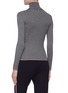 Back View - Click To Enlarge - THOM BROWNE  - Stripe border rib knit turtleneck sweater