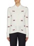 Main View - Click To Enlarge - THOM BROWNE  - Bow intarsia cashmere cardigan