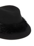 Detail View - Click To Enlarge - ERIC JAVITS - 'Bunny' rabbit fur trim wool felt hat