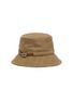 Figure View - Click To Enlarge - ERIC JAVITS - 'Rain Bucket' belted check plaid hat