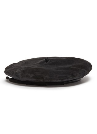 Figure View - Click To Enlarge - ERIC JAVITS - 'Kate' suede beret