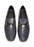 Detail View - Click To Enlarge - TOD’S - 'Double T Gommino' leather driving shoes