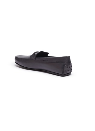  - TOD’S - 'Double T Gommino' leather driving shoes