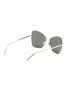 Figure View - Click To Enlarge - CELINE - Mirror oversized metal butterfly sunglasses