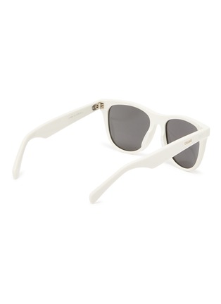 Figure View - Click To Enlarge - CELINE - Acetate square sunglasses