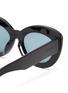 Detail View - Click To Enlarge - LOEWE - Acetate oversized cat eye sunglasses