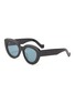 Main View - Click To Enlarge - LOEWE - Acetate oversized cat eye sunglasses